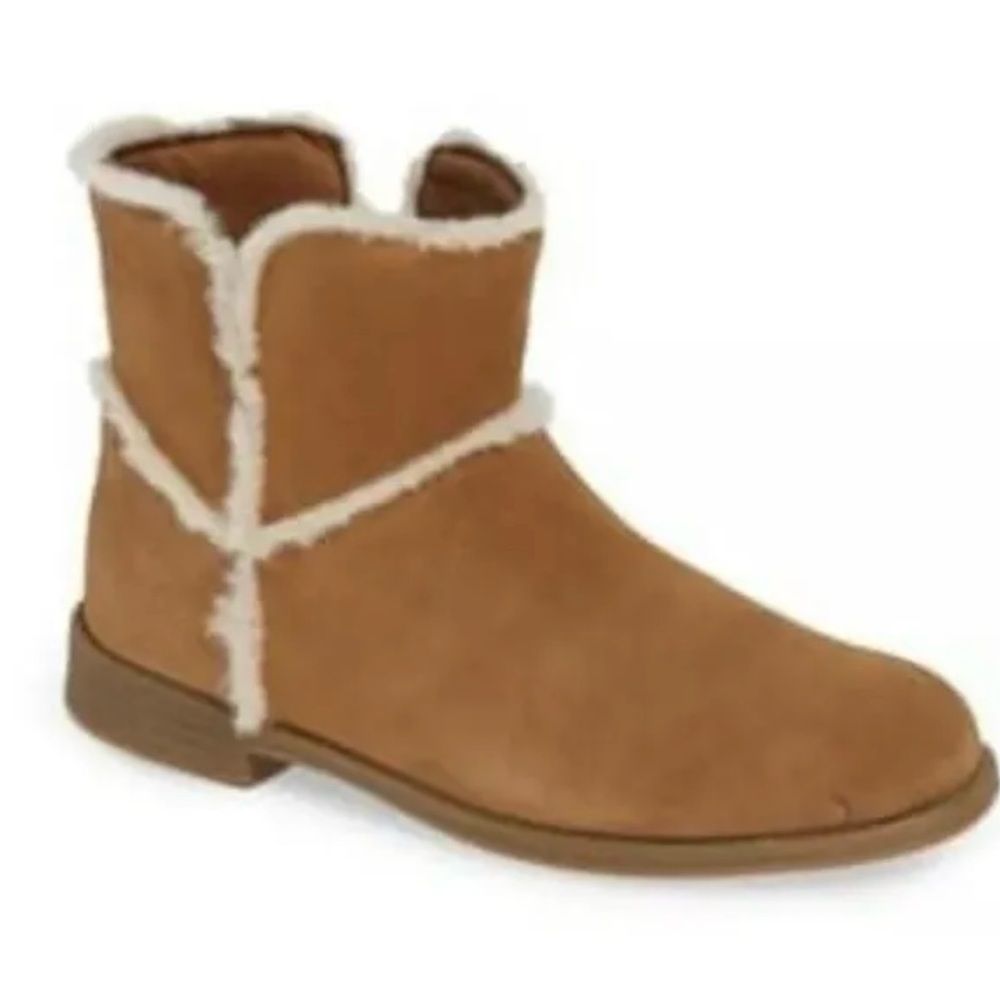 UGG Coletta Suede Boots 1094579K Youth US 4 Chestnut Brown